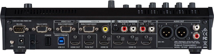 VR-4HD Video Switcher