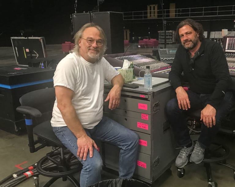 Audiotechnik bei der Rolling Stones "No Filter"Tour 2017 Production