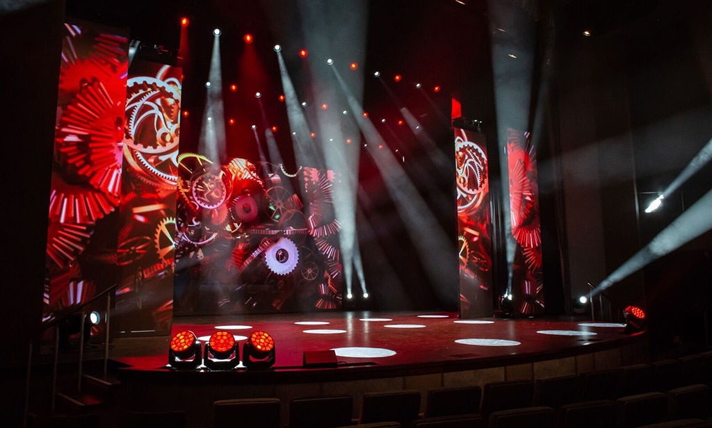 Technik von Robe im umgebauten TUI 
