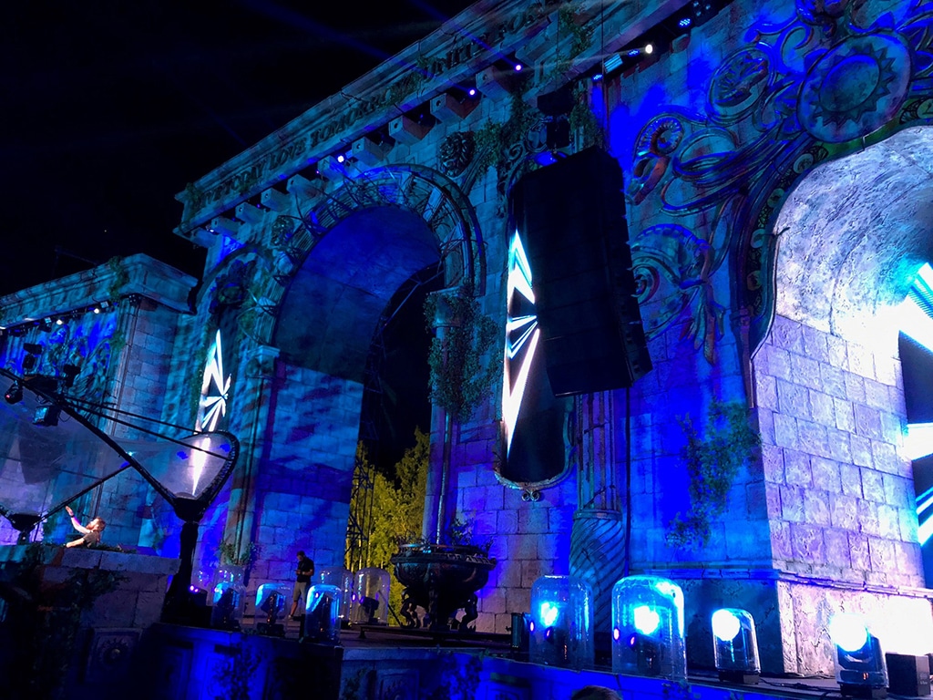 Arch Stage beim Tomorrowland Festival 2018