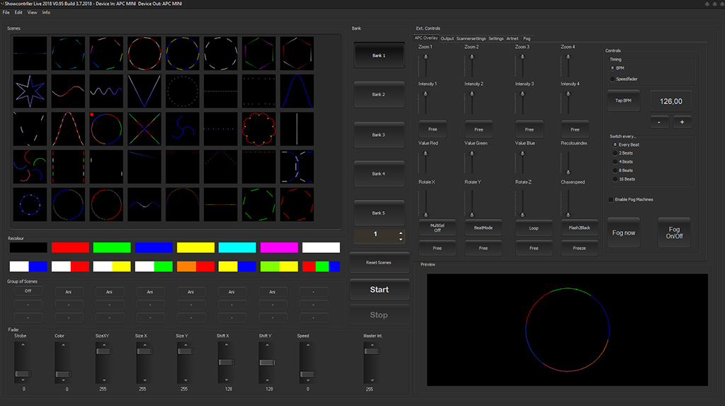 Screen Software Showcontroller von Laserworld