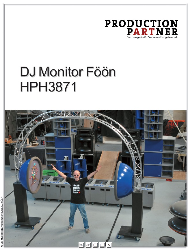 Produkt: DJ Monitor Föön HPH3871