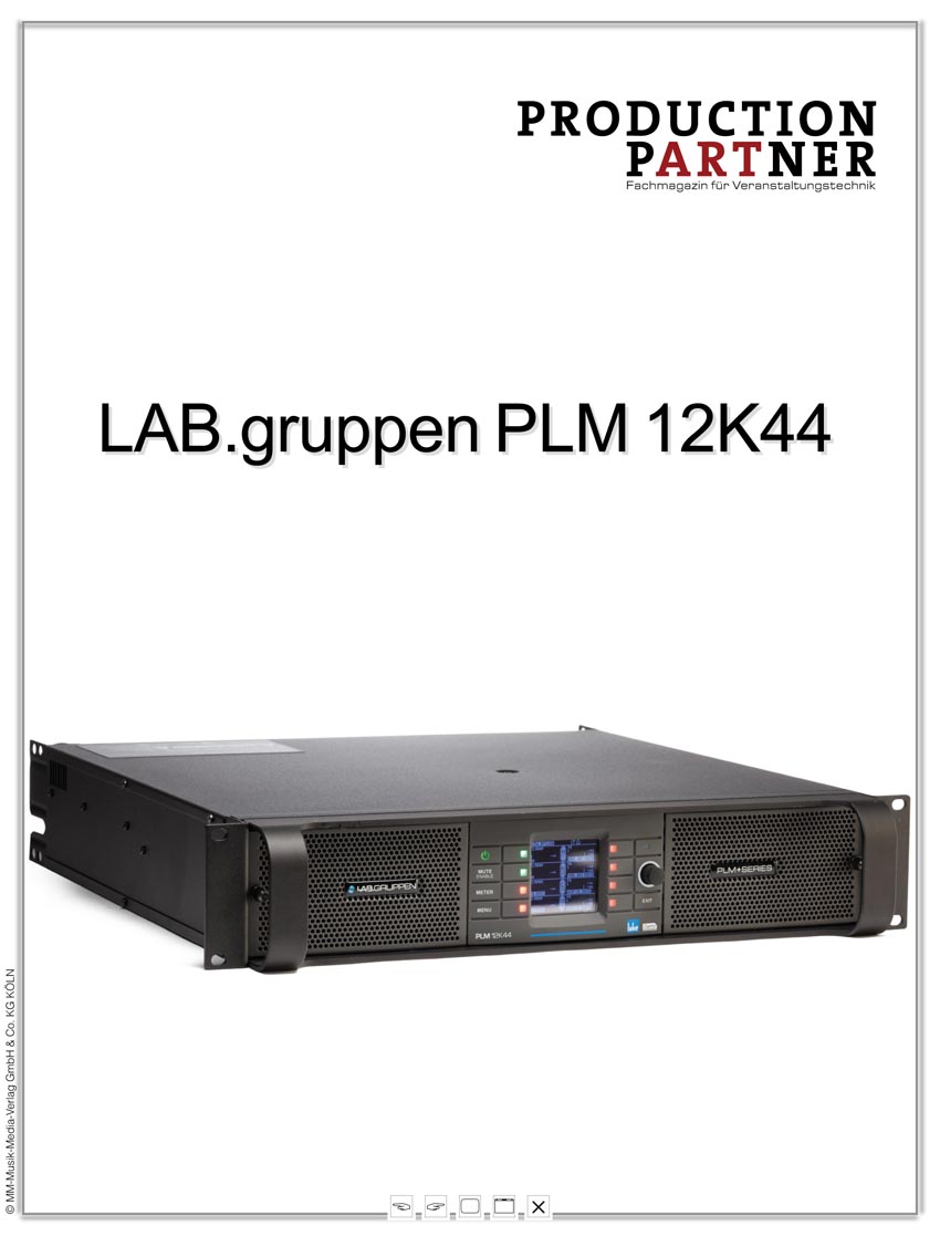 Produkt: LAB.gruppen PLM+  im Test