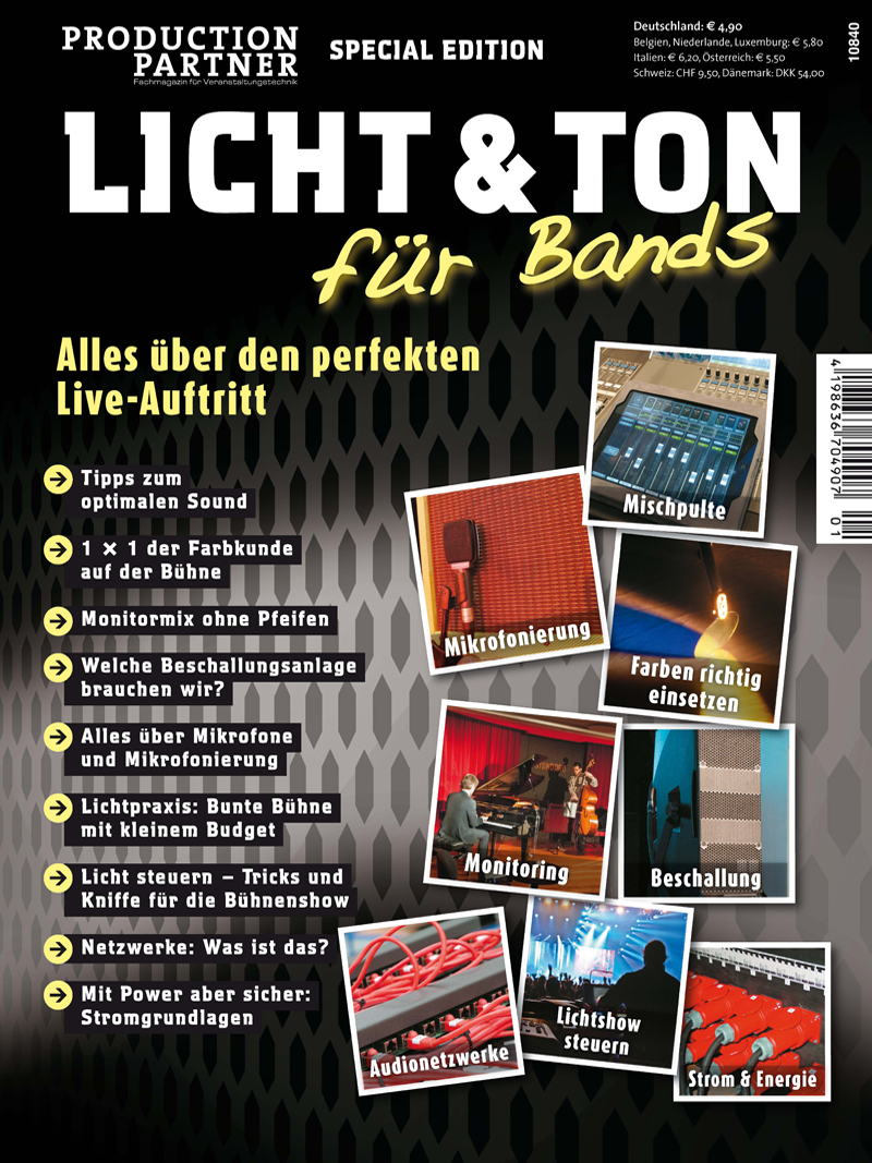 Produkt: Licht & Ton für Bands Digital 2014