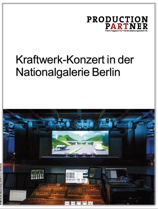 Produkt: Kraftwerk in der Neuen Nationalgalerie Berlin