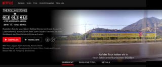 Doku "The Rolling Stones – Olé Olé Olé! A Trip Across Latin America" auf Netflix