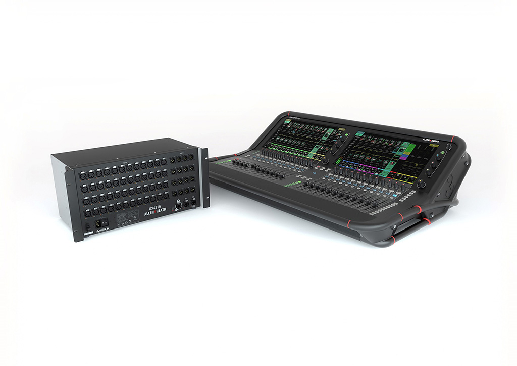 Avantis Digitalmixer mit GX4816 Remote Audio Expander 