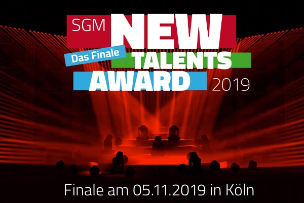 Banner SGM New Talents Award 2019