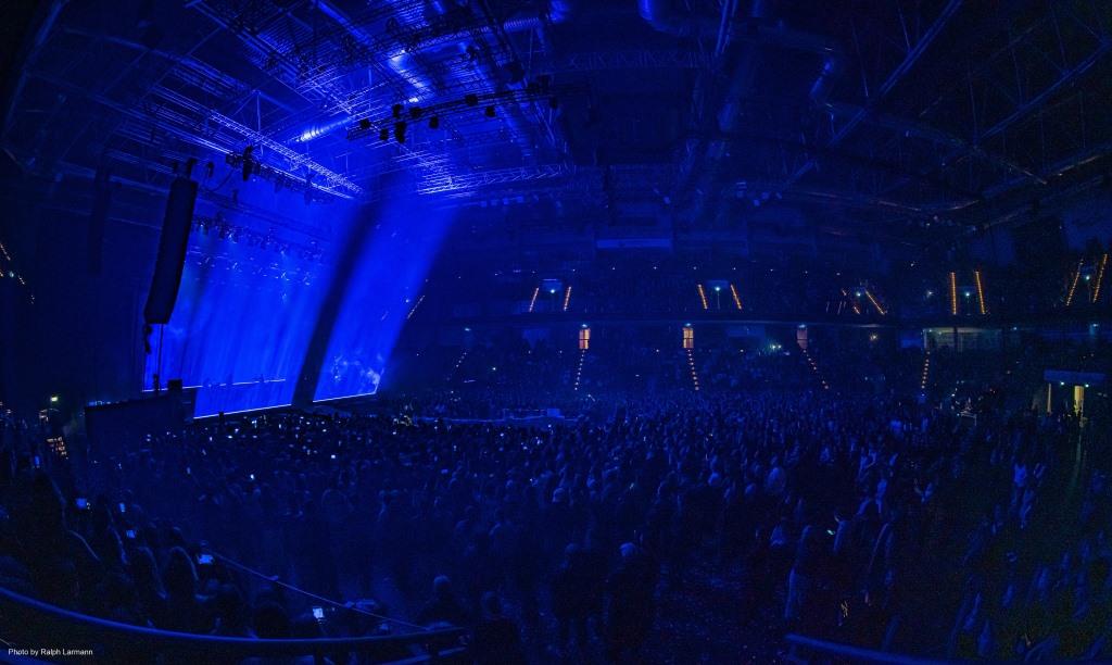 Lichtvorhang bei Wincent Weiss