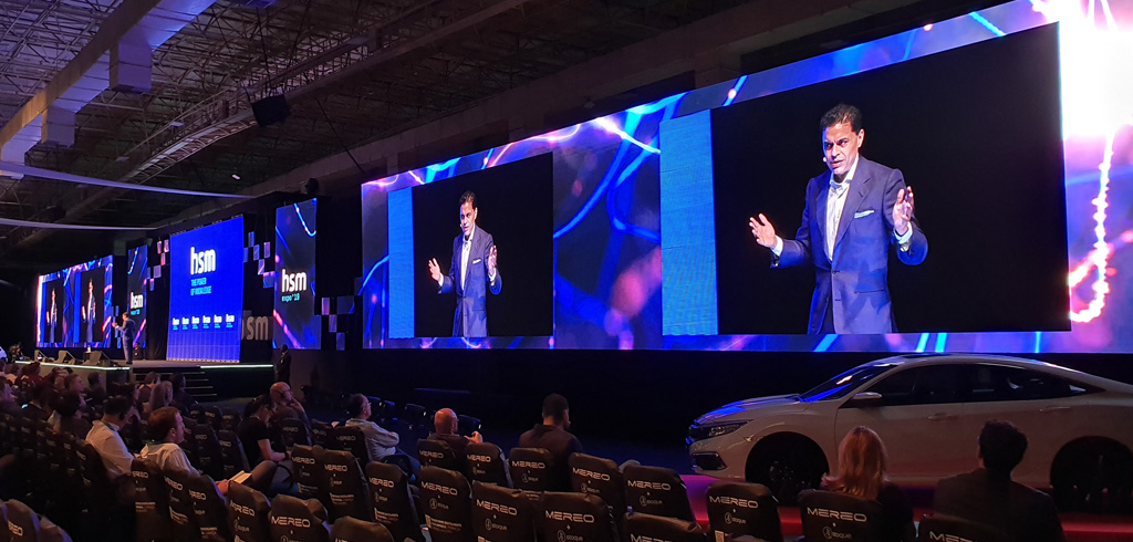 Screens auf der HSM Expo