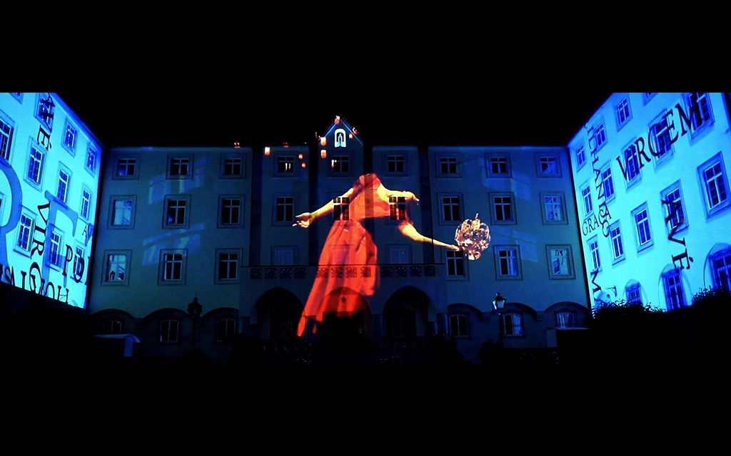 Projektionsmapping mit Christie Projektoren