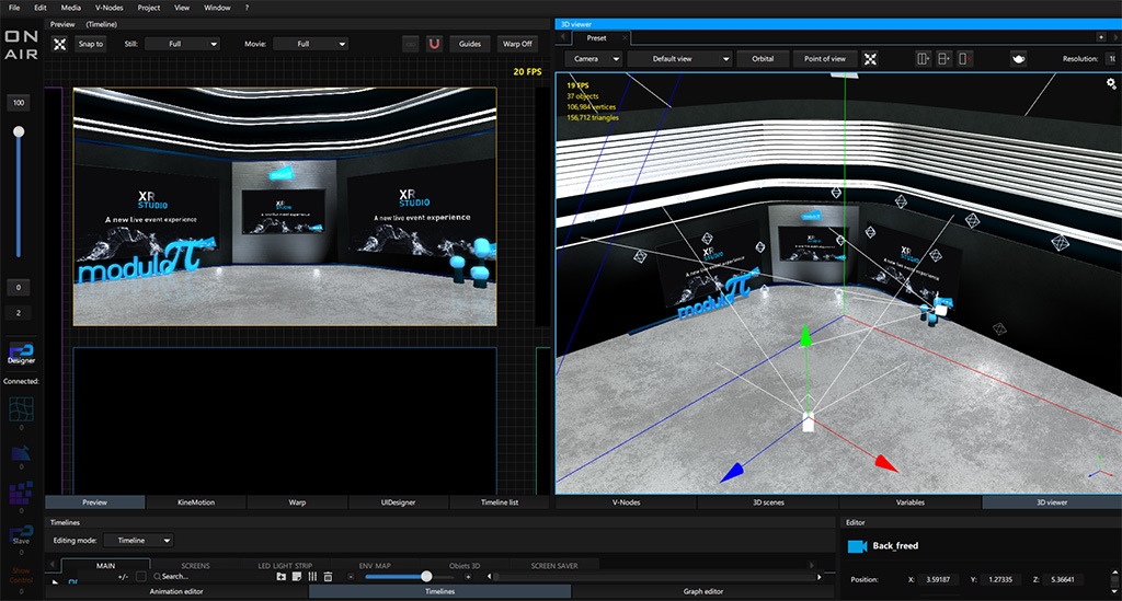 Modulo Pi Modulo Kinetic XR-Events