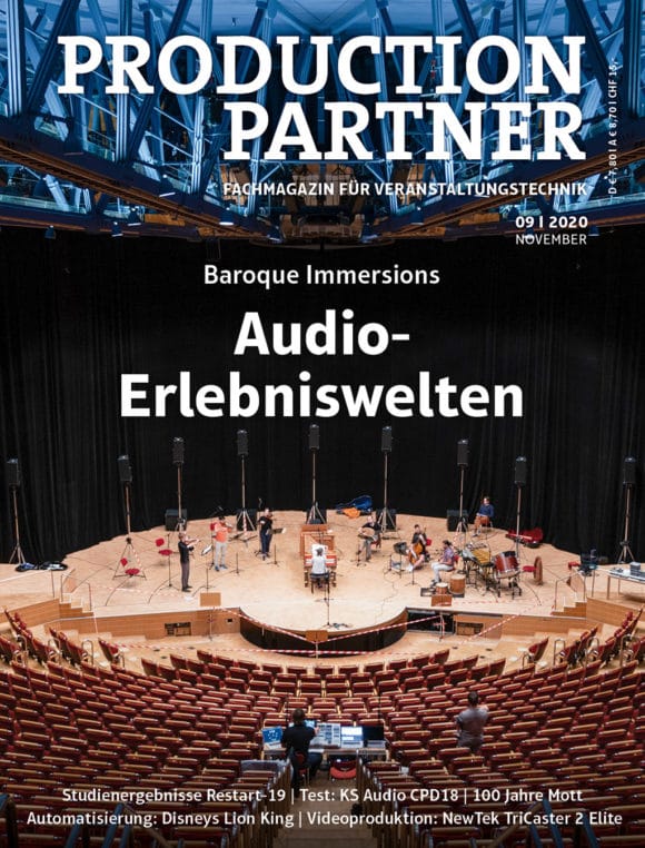 Production Partner Titel Ausgabe 9-2020