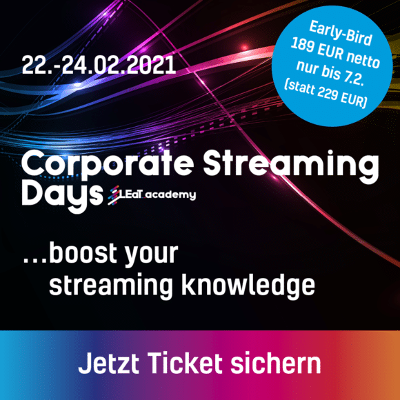 Corporate Streaming Days 2021
