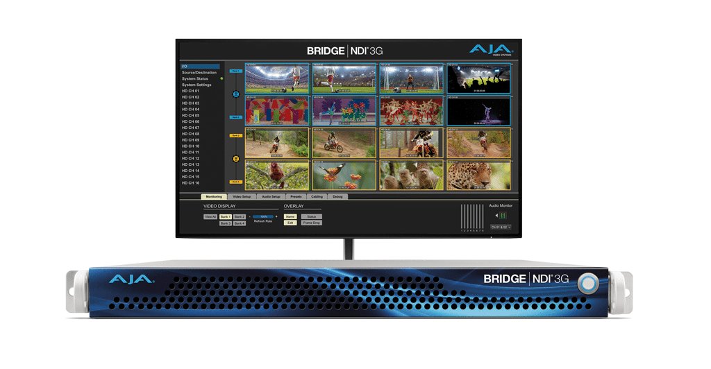 Produktbild Bridge NDI und Monitor