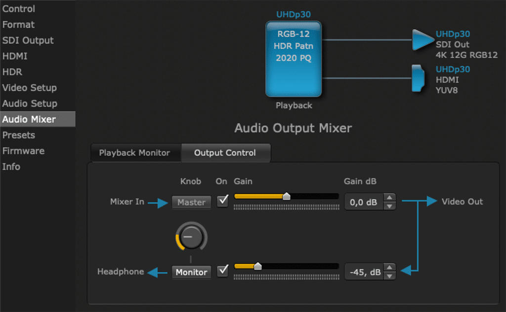 Screenshot Audiomixer