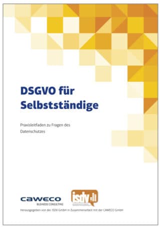 Deckblatt des Buches DSGVO für Selbstständige