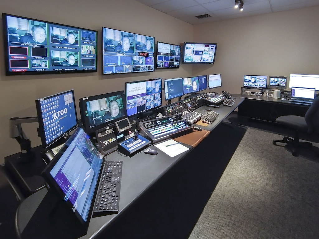 KTOO Control Room