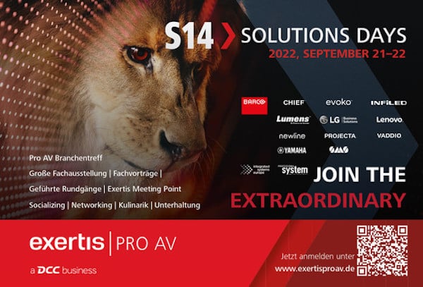 S14 Solutions Days von Exertis Pro AV