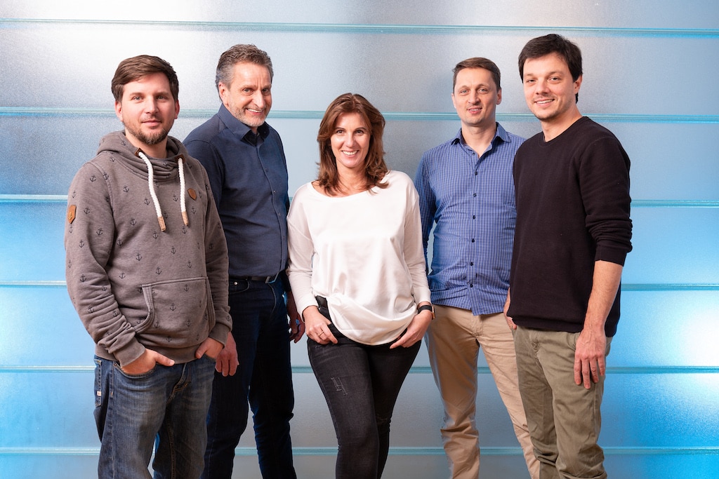 Die fünf Gründer und Geschäftsführer von MoovIT
