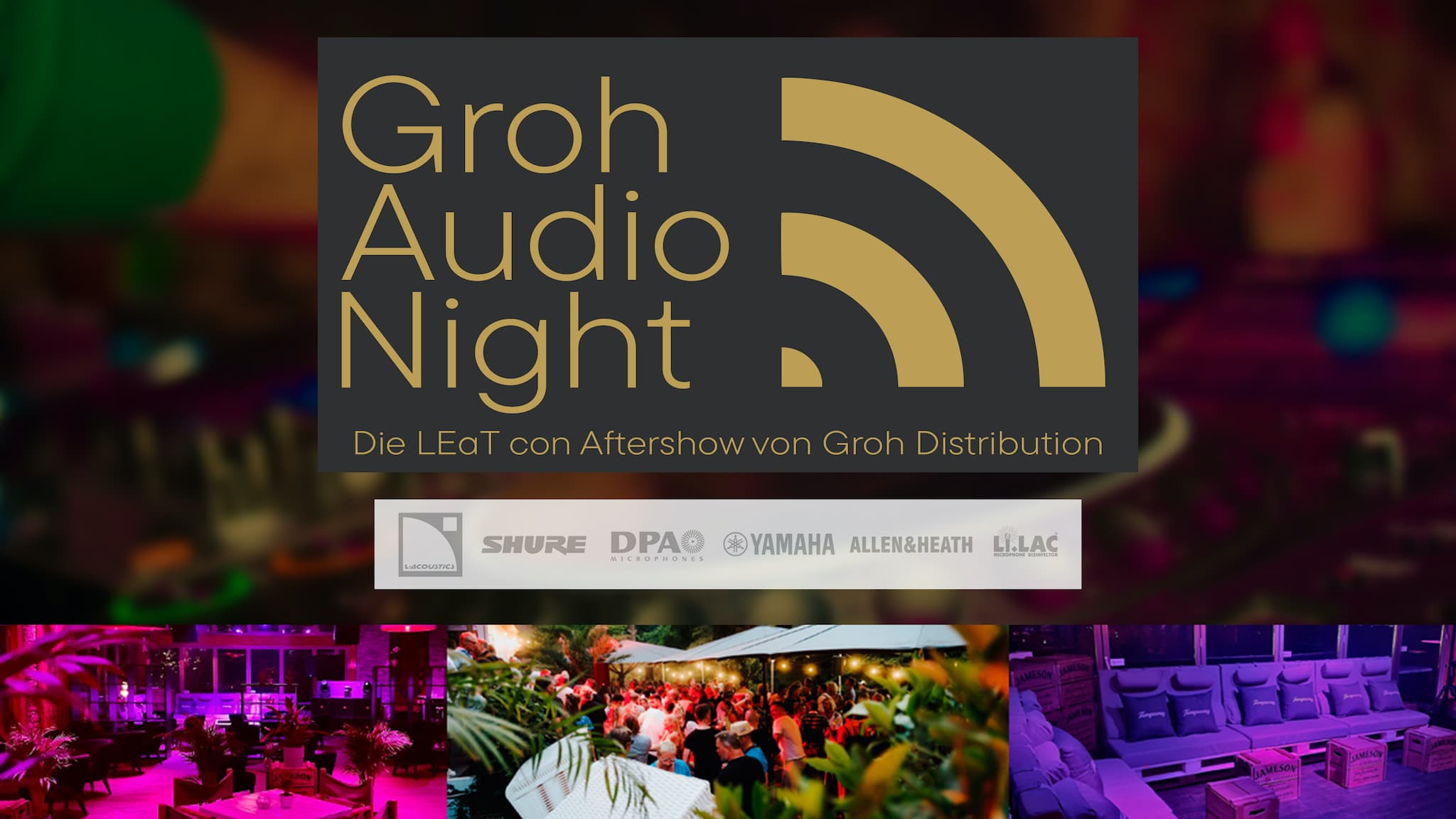 Groh Audio Night im Café Schöne Aussichten