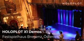 HOLOPLOT X1 Demos Festspielhaus Bregenz, Österreich