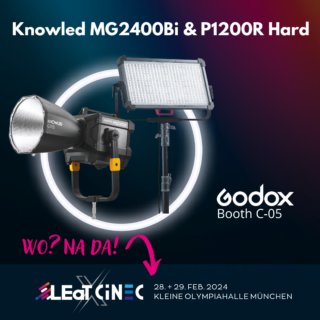 Godox Knowled MG2400Bi und P1200R Hard
