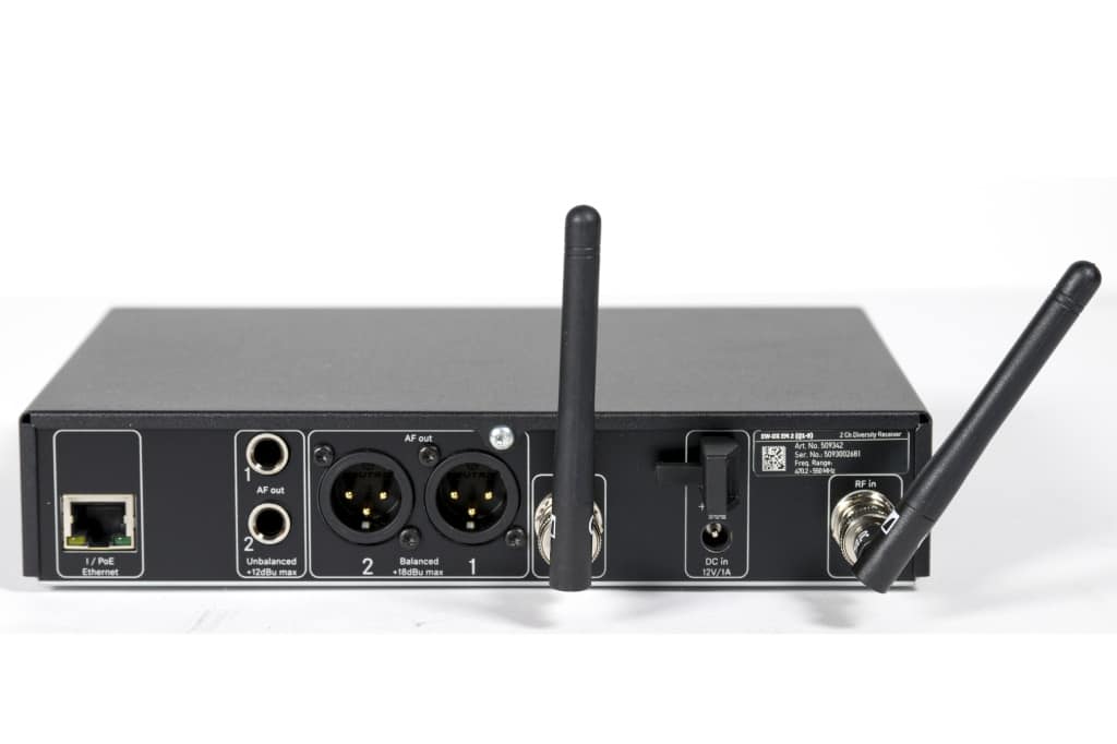 EW-DX EM2 mit Analogausgängen und Netzwerkanschluss