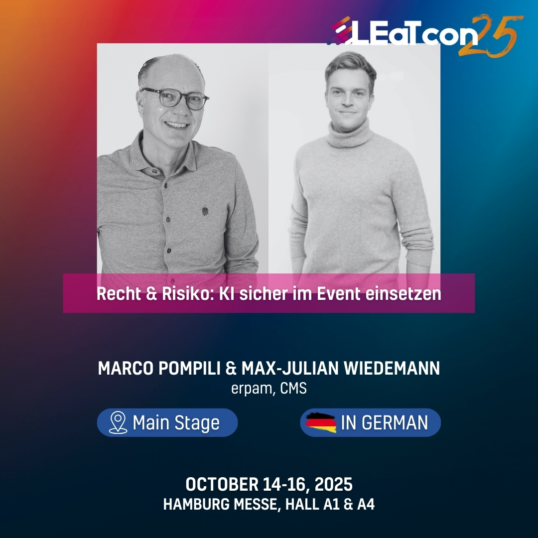 KI sicher im Event Einsetzen Speaker