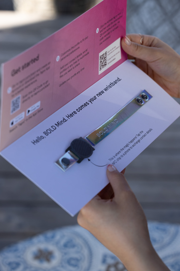 Wristbanditz mit NFC