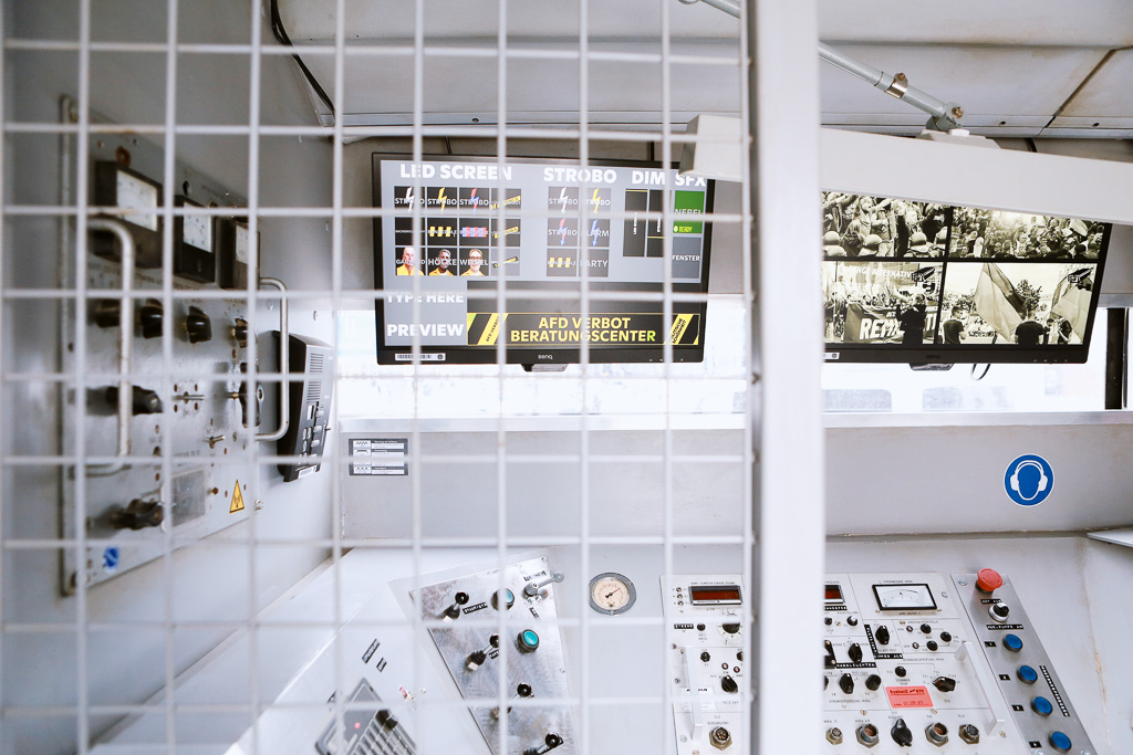 Studio im Adenauer für Medienvertreter:innen