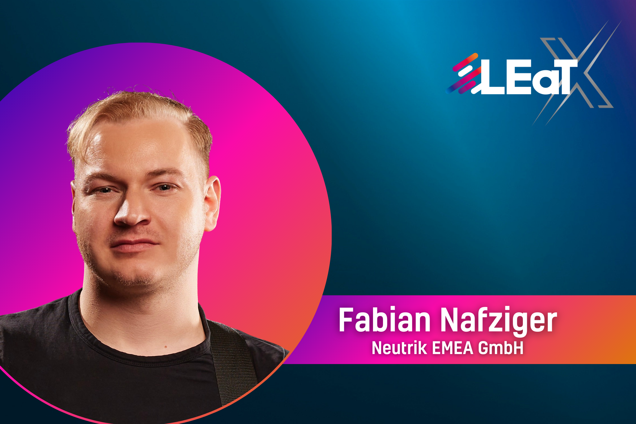 Neutrik EMEA GmbH Fabian Nafziger
