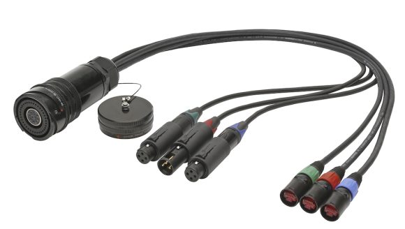 Sommer Cable SC-Monocat 303: drei CAT.7-Leitungen und drei DMX-Adern