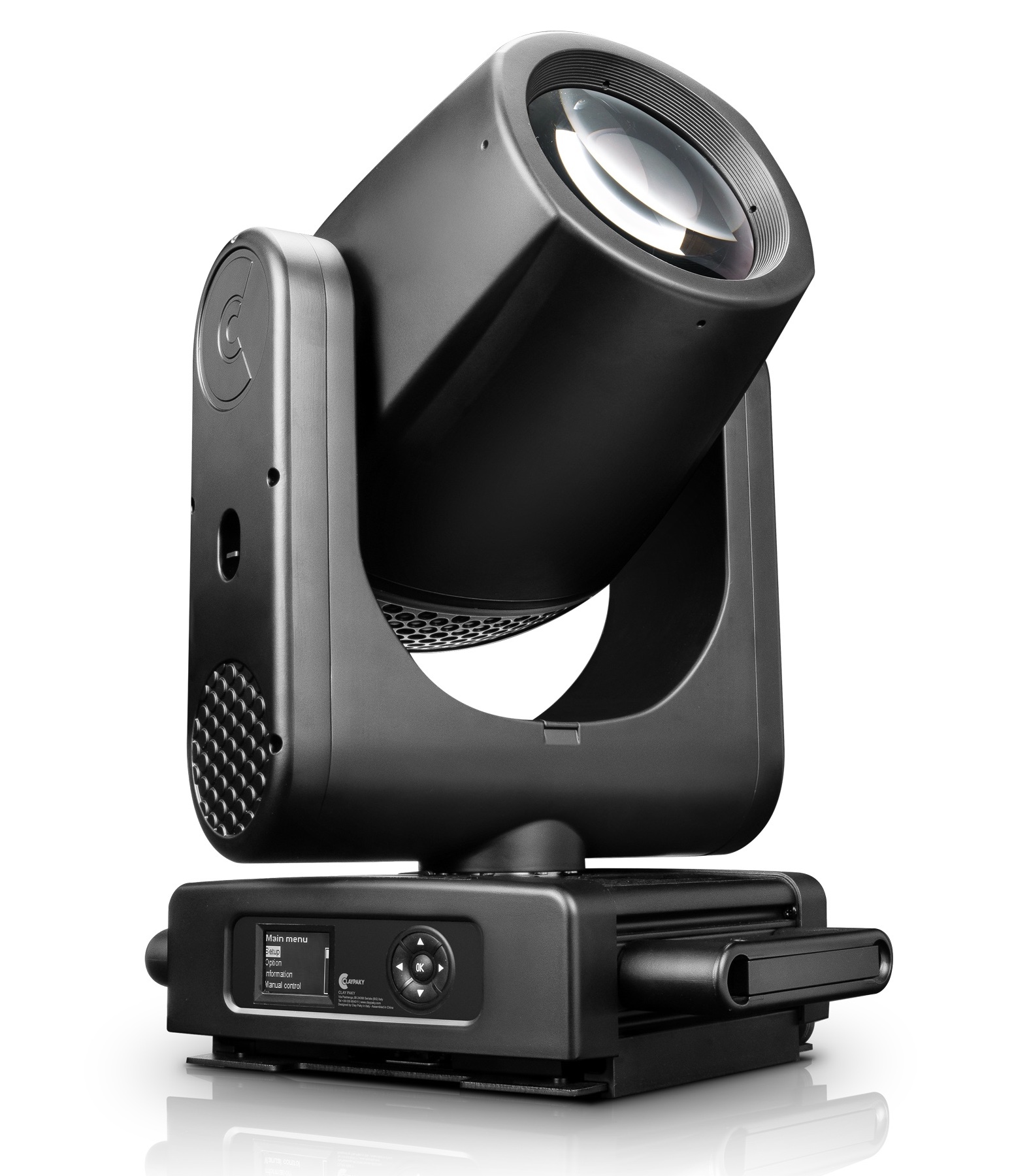 Mit dem Sharpy stellte der italienische Hersteller Claypaky Anfang der 2010er-Jahre einen Scheinwerfer vor, der die Kategorie der kompakten Beam-Movinglight