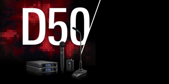 Audio-Technica stellt neues UHF-Funksystem D50 vor