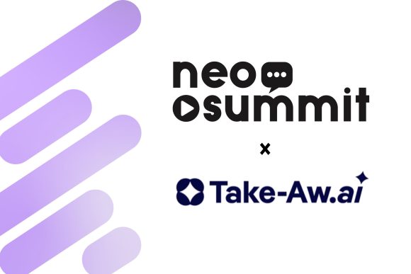 neo summit 26 holt Take-Aw.ai als Programmpartner an Bord