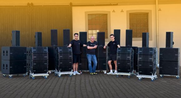 Swift Eventtechnik stellt Beschallung komplett auf VIO-Serie um