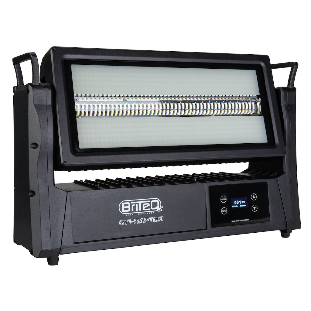 BTI-Raptor: Outdoor-Tilt-Strobe für Bühne und Event