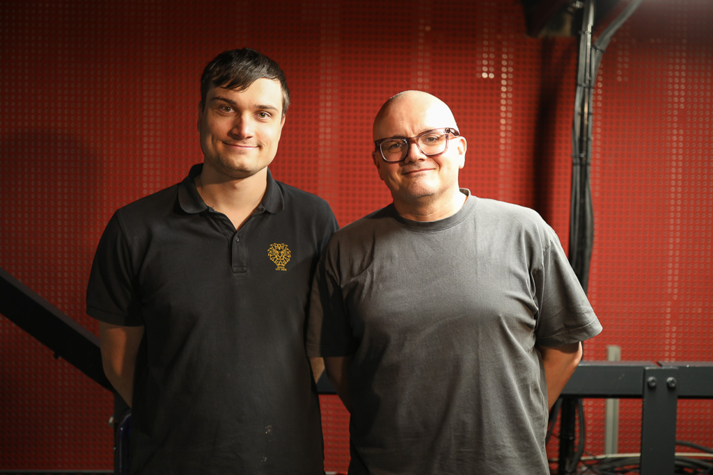 Florian Mett-Dienel (links) und Willem Catianis