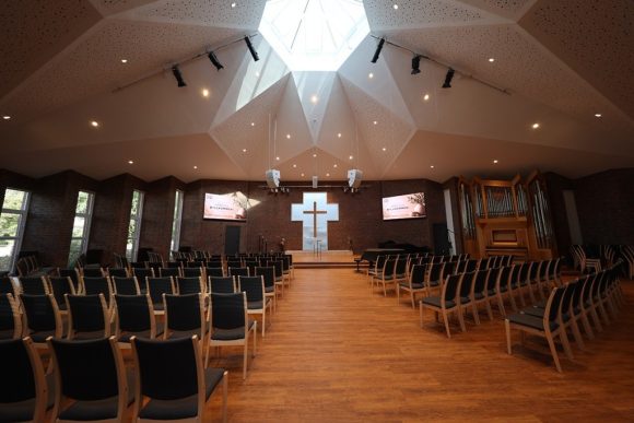 Coda Audio beschallt Hagener Kirche nach Flutschaden