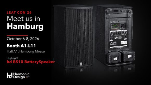 Harmonic Design auf der leat con 26 in Hamburg