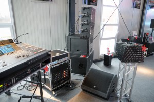 PA Anlage in einem Geschäft