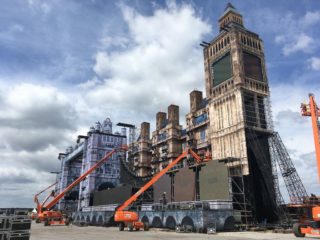 Temporäre Bauten - auch die Mainstage der AirBeat One fällt unter diese Kategorie