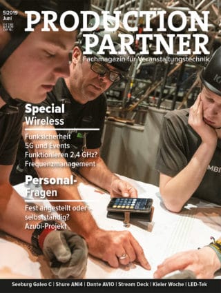 PRODUCTION PARTNER Titelbild, Ausgabe 5|2019